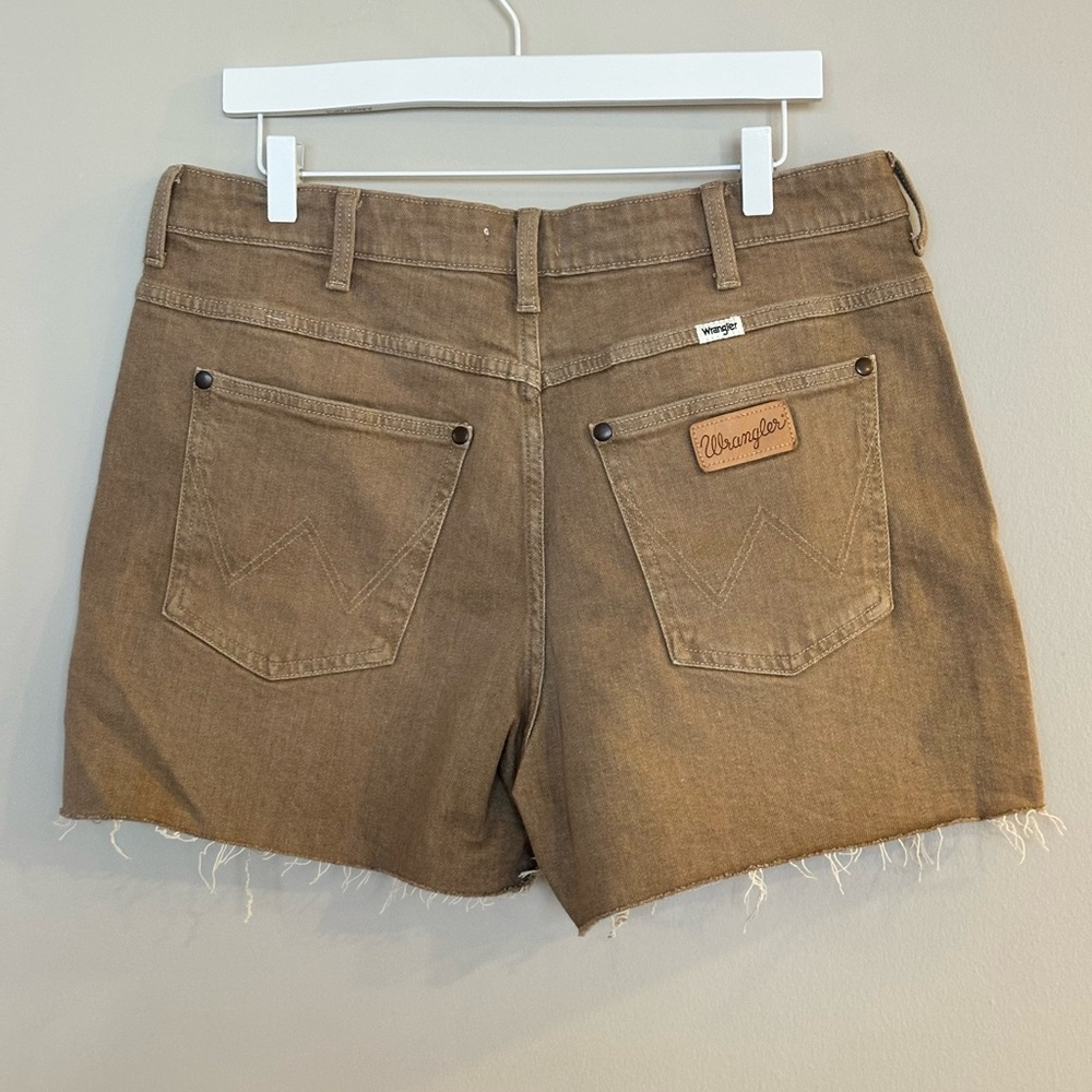 Wrangler Women's Tan Jean Shorts